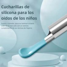 Kit Removedor De Cerumen Visible Para Oído- Portátil- Endoscopio De Oído Visual - 17pz - Blanco- 3.5mm Diámetro De La Cámara Para Adultos Para La Salud Familiar - Blanco - Ver 4