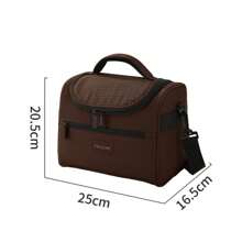 8L Large Capacity Insulated Lunch Box Cooler Bag‌ - Waterproof & Leakproof Freezable Thermal Lunch Tote With Adjustable Shoulder Strap | Quilted Diamond Stitching Design For Men/Women, Office/School/Picnic Use‌