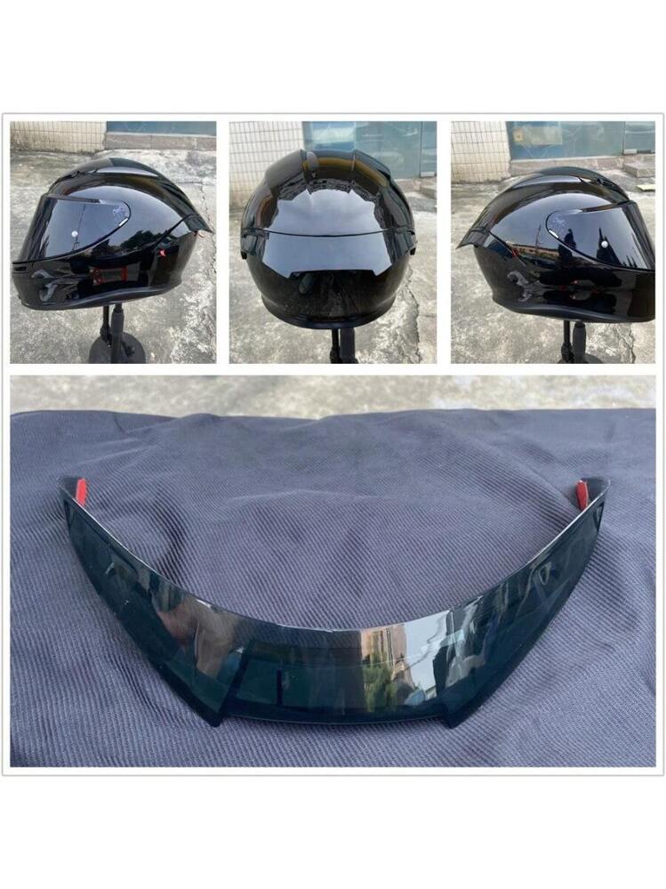 K6-Course K6-Tail Fin PC Material Helmet Spoiler For AGV K6 Course