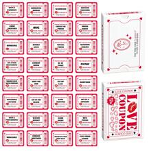 1pc50 Couple Cards Couples Small Cards English Love Exchange Scroll Couples Love Reward Sweet - Multicolor - View 7