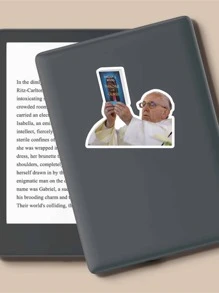 1pc Fourth Wing Pope Meme Inspired Smut, Laptop Stickers, Funny Stickers, Sarcastic Sticker, Funny Gift, Kindle Sticker,Funny Stickers, Sarcastic Sticker, Funny Gift, Kindle Sticker, SJM Stickers