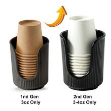 1pc/ Disposable Explosive Paper Cup Holder Paper Cup Holder Desktop Cup Holder Multi-Function Cup Organizer For Household Coffee Cup Holder Disposable Cup Holder Desktop Cup Holder Multi-Function Cup Organizer Home Bathroom Decor