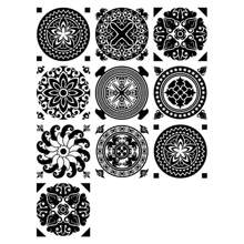 Série Mediterrânea Pintura Adesivos Autoadesivos Descascando Azulejos Respingos Adesivos de Parede de Vinil. Adequado para Cozinha Banheiro Azulejo Parede Lareira Gabinete. Adesivo Decorativo, DIY Criativo Adesivos de Fundo Decorativo