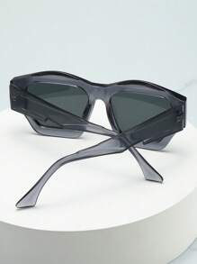 1 pièce Lunettes vintage pour hommes à monture épaise façon œil de chat, de haute qualité, style minimaliste et mode (convient pour la conduite, les voyages, le casual, les soirées, l'usage quotidien) pour l'été, la plage, les vacances, l'extérieur, les voyages