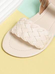 Girls' Minimalist Casual Outdoor Non-Slip Soft Bottom Elastic Sandals - Multicolor - View 5