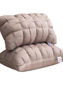 1pc 3D Bread Shaped Pillow, Neck Support Pillow, Sleep Neck Pillow, Fluffy Pillow For Adults, Home/Hotel Gifts, Suitable For Bedroom, Home, Dorm, Hotel, Holiday Gifts