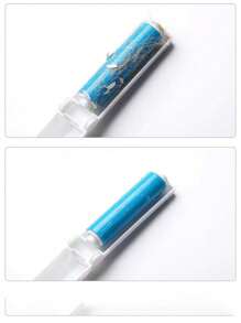 1/2 Stück Cartoon Mini Fussel Roller - wiederverwendbar, waschbar & tragbar Haustier Haarentferner Stab für Wohnzimmer, Schlafzimmer, Outdoor & Auto Kleidung Reinigung, Waschmaschinengeeignet, Kleidung Fusselentferner, zufällig geformt wie 3 verschiedene Arten von Ohren