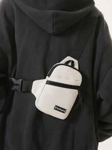 Fashion Personalized Minimalist Multi-Color Waterproof Messenger Crossbody Bag Sling Bag
