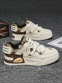 2025 春季新款小众品牌男鞋、运动鞋、男士百搭白色休闲鞋，适合青少年夏季、休闲或户外运动、度假旅行、毕业礼物或生日礼服配饰 - 多色 - 查看 22