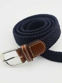1 pièce Ceinture polyvalente décorée en tissu élastique, multicolore