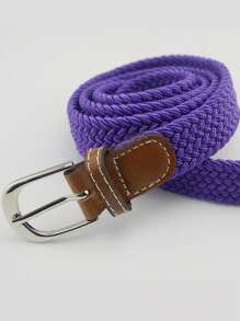 1 pièce Ceinture polyvalente décorée en tissu élastique, multicolore
