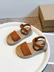 Summer New Girls Sandals Children Princess Soft Sole Baby Casual Beach Shoes
