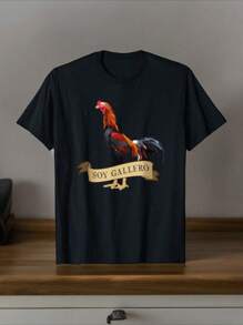 Playera soy gallero gallo moda de Plea MODA DISEÑO FASHION