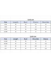 Newborn Baby Rompers - Rose bonbon - Voir 8