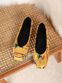 2024 Women's Retro Square Toe Mary Jane Flats, Versatile Spring/Autumn Casual Shoes, 2025 New Strap Buckle Flat Loafers