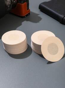 10 piezas/100 piezas Cubrepezones desechables para hombres, resistentes al sudor y antirozaduras para maratón - Albaricoque - Ver 4