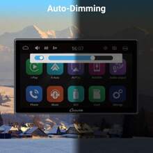 2025 Wireless CarPlay Car Portable Display 9 Inch Car Play Display Support Android Auto & Apple CarPlay Multimedia Player - Black - View 2