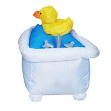 Bathtub Inflatable Costume Cosplay Thanksgiving Christmas For Woman Adult Party Festival Stage Performance Funny Costumes - White - View 6