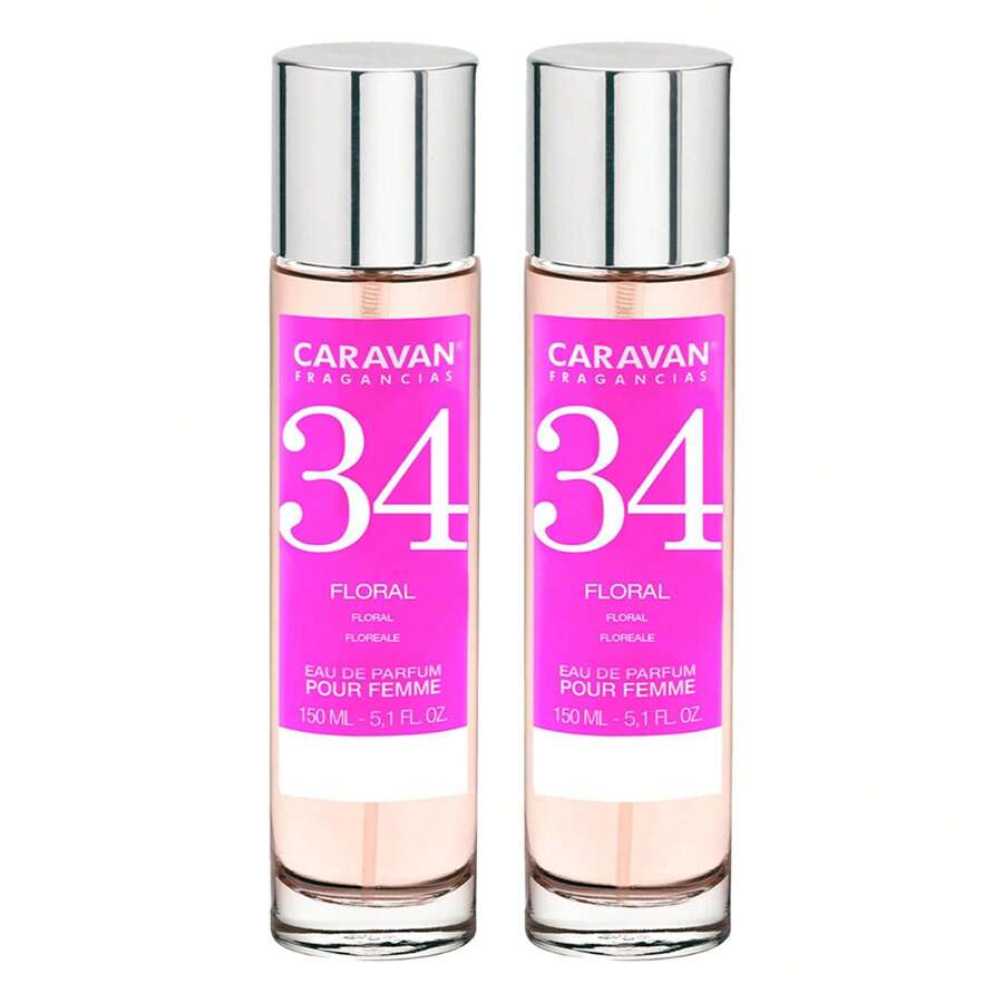 Caravan FRAGANCIAS Set de 2 frascos Perfume de mujer nº34, de 150 ml. Envío gratis en 24/72h - Multicolor - Ver 1