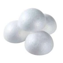Bola de espuma sólida blanca, bola de espuma semicircular para arreglos florales hechos a mano para decoración de bodas, adecuada para el Día de la Madre, Navidad, San Valentín, bodas - Multicolor - Ver 14