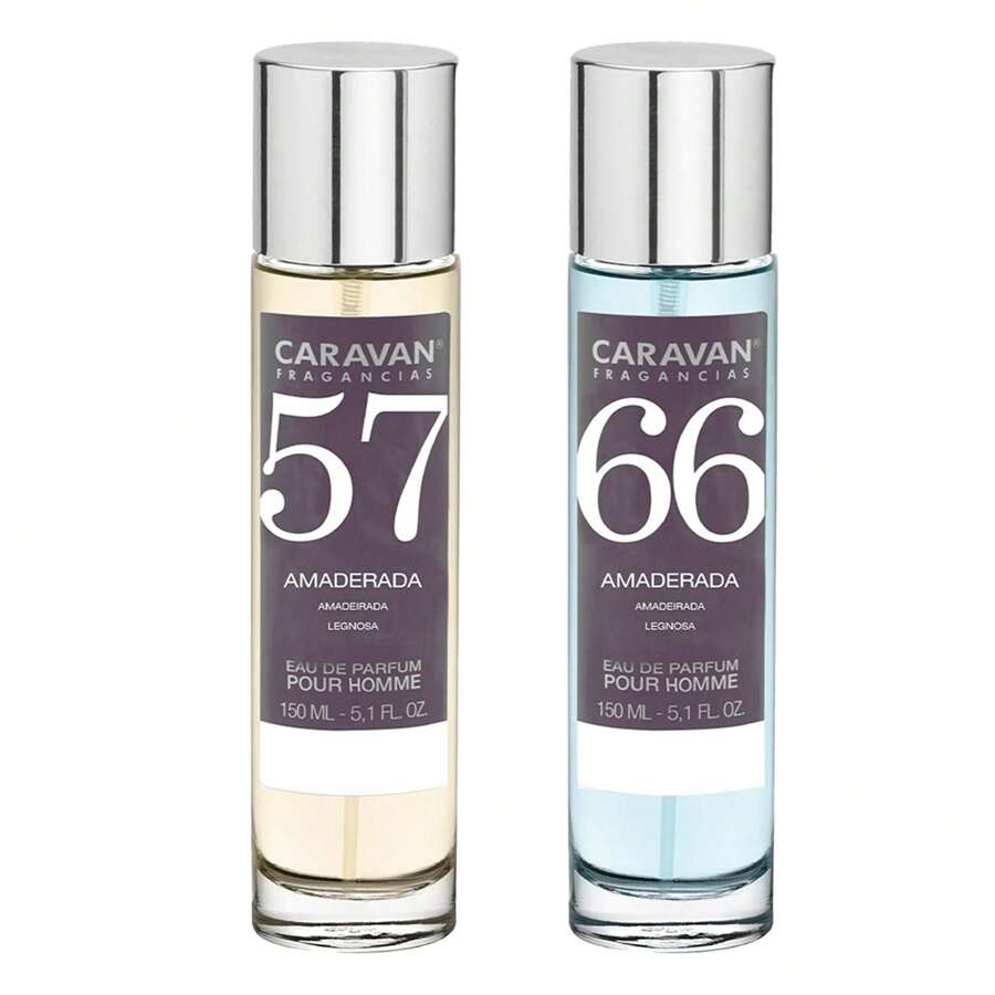 Conjunto de 2 perfumes CARAVAN homem Nº61 e Nº 15 - Multicolorido - Ver 1