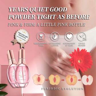 30ml Essenza rosa rassodante, idratante, con lunga luminosità, effetto rimbalzante, migliora opacità e rilassamento cutaneo, pelle più compatta e idratata, cura intime, ringiovanisce la pelle, cura personale, skincare