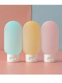 4Pcs Portable 60ml Water Emulsion Separate Bottle Travel Bottles Leak-Proof Refillable Lotion Containers Travel Essentials Travel Accessories Travel Must Haves Beach Vacation Summer Holiday School Accessories Back To School Supplies Stuff