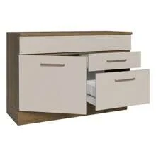 MADESA Baker's Racks - Brown and Cream - View 4