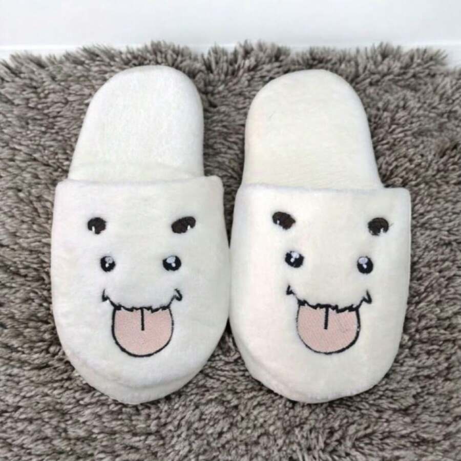 Lymalimoon Women Home Slippers - White Pore - View 1