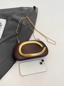 1 件迷你贝壳包、圆形化妆包、单肩包、时尚斜挎包，适合女性日常通勤