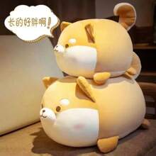 Authentieke Super schattige Shiba Inu pluche speelgoedpop thuis bank kantoor kussen sierkussen voor vriendin vakantie cadeau pp schuim