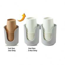 1pc/ Disposable Explosive Paper Cup Holder Paper Cup Holder Desktop Cup Holder Multi-Function Cup Organizer For Household Coffee Cup Holder Disposable Cup Holder Desktop Cup Holder Multi-Function Cup Organizer Home Bathroom Decor
