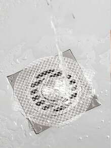 10pcs Disposable Hair Clog Remover Drain Covers, Multi-Purpose Bathroom Kitchen Sink Shower Drain Filter Mesh