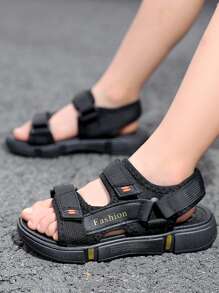 1 Pair Casual Fashion Lightweight Anti-Slip Outdoor/Beach Shoes With Closure For Easy On-Off