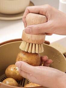 1pcPot Brush Cleaning Scrub Brush For Dishes Cleaning And Decontamination