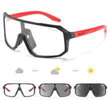 SCVCN SCVCN Photochromic Bicycle Cycling Glasses Men Women Outdoor Sports MTB Bike Riding Hiking Mountaineering Fishing Baseball Golf Goggles Windproof Classic Frame Glasses