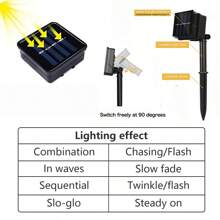 1pc Solar Fairy Lights For Outdoor Garden, LED Crystal Globe Solar String Lights Outdoor/Indoor 20 LED 50 LED 100LED IP65 Waterproof Solar Lights For Outside 8 Modes Crystal Globe Lights For Outdoor/Indoor Garden Patio Balcony Wedding Party Window Yard Tree Camping Tents Decor (Warm White/Multicolor)