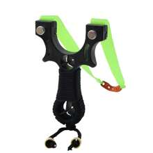 1pc Outdoor Shooting Resin Slingshot, Comes With 1 Rubber Band + 1 Slingshot Bag, Outdoor Hunting Fishing Slingshot - Black - View 5