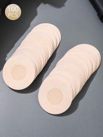 10pcs/100pcs Disposable Nipple Covers For Men, Marathon Running Specific Sweat-Proof Anti-Chafing Nipple Pasties