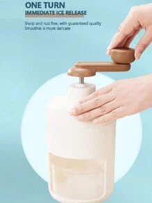 Manual Shaved Ice Machine, Hand-Cranked To Make Shaved Ice, Suitable For Summer Use
