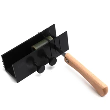 1 conjunto de acessórios para corte de tubo de cera de anel - inclui braçadeira de suporte de tubo de cera e lâmina de serra serrilhada de dupla face - almofada antiderrapante para serra de fundição de cera de anel, ferramenta de corte de fixação de cera para escultura de joias
