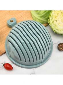 Bol hachoir à salade, emporte-pièce rapide pour couper les fruits et légumes en dés. Trancheuse à pulpe, pour des repas sains et des salades en quelques minutes. Multifonctions pour la cuisine.