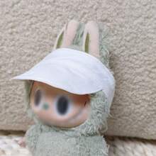 [Hat Only] 17CM Doll Accessory Plastic Baseball Cap, Clip-On Sitting Style Party Doll Outfit