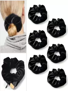 Boho Stijl Haar Wikkelband Met Onzichtbare Rits Zak, Stijlvolle Vrouwen Hoofdband Voor Sleutels, Geld, Koptelefoon, Accessoires Opslag. Zwart, Dagelijkse En Casual Kleding, Vrouwen Accessoires