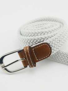 1 pièce Ceinture polyvalente décorée en tissu élastique, multicolore
