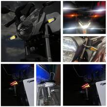 2pcs LED Flow Lights, 12V Motorcycle Conversion Parts For Street-Sport-Motorcycles, Room Electrical/Hard Wiring, Without Battery - Multicolor - View 8