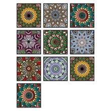 Série Mediterrânea Pintura Adesivos Autoadesivos Descascando Azulejos Respingos Adesivos de Parede de Vinil. Adequado para Cozinha Banheiro Azulejo Parede Lareira Gabinete. Adesivo Decorativo, DIY Criativo Adesivos de Fundo Decorativo
