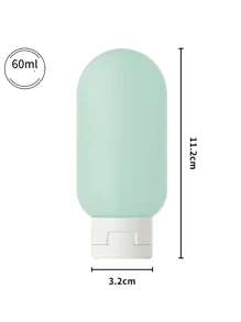 4Pcs Portable 60ml Water Emulsion Separate Bottle Travel Bottles Leak-Proof Refillable Lotion Containers Travel Essentials Travel Accessories Travel Must Haves Beach Vacation Summer Holiday School Accessories Back To School Supplies Stuff