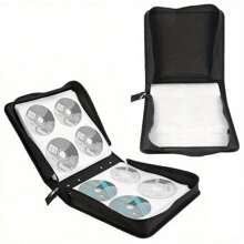 120 CD DVD Disc Carry Case Holder Protector Storage Bag Wallet Binder Sleeve - 120 Discs - View 5