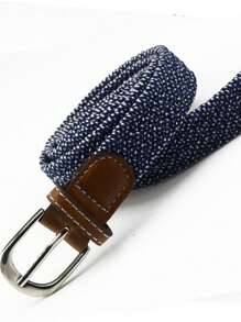 1 pièce Ceinture polyvalente décorée en tissu élastique, multicolore